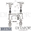 Bristan Hourglass Bath Filler Spares